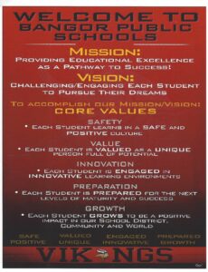 school district mission and values